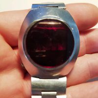 DATAKING LED Watch Steel