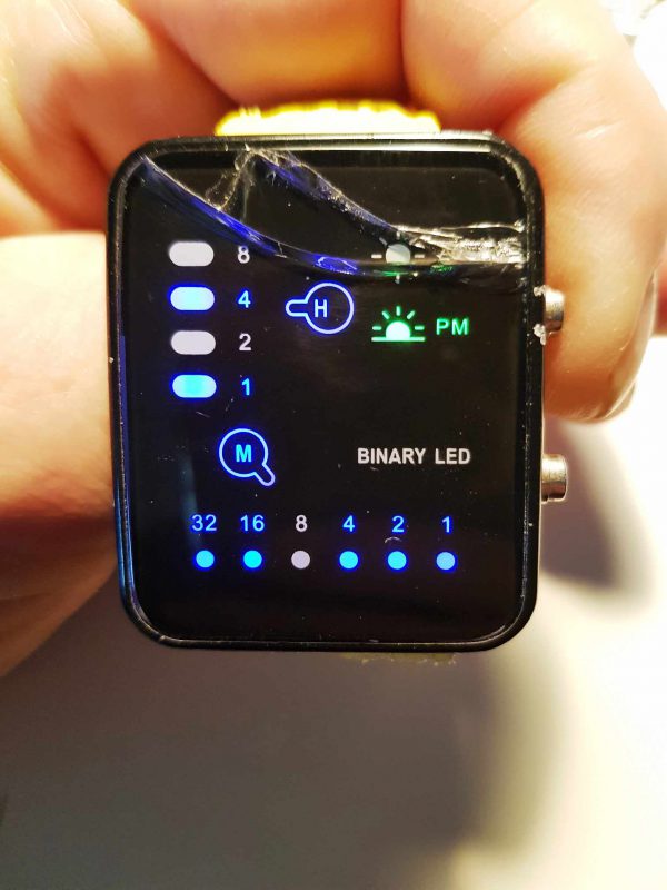 BINARY LED Watch