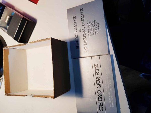SEIKO C153-5007  Calculator Watch in box mint - Image 2