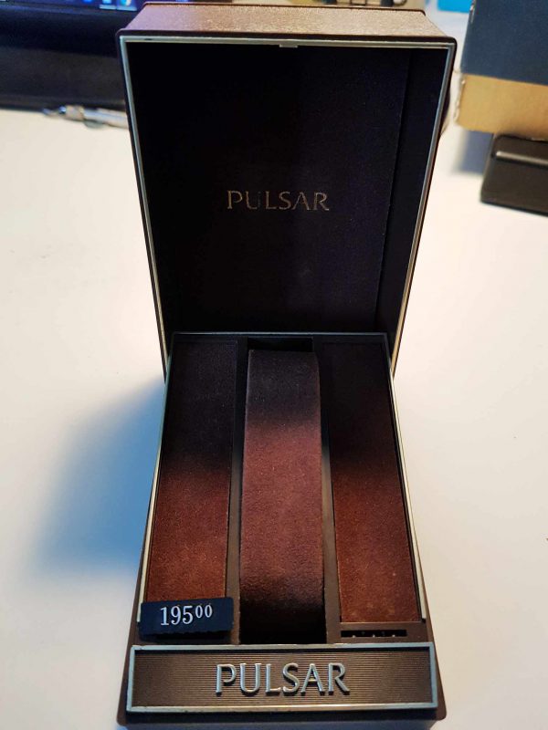 Watch box for PULSAR Y739-5019 Calculator Watch NOS - Image 4