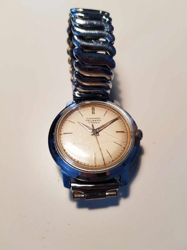 JUNGHANS TRILASTIC windup Watch