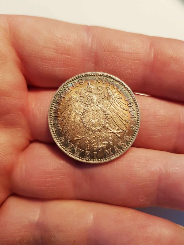 3 Mark 1914 , Germany, Bayern