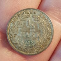 1/2 Mark 1914 A, Germany, Deutsches Reich