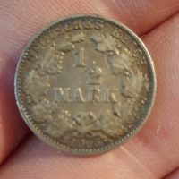1/2 Mark 1905 D, Germany, Deutsches Reich