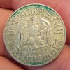 2 Reichsmark 1933 D, Germany, Deutsches Reich