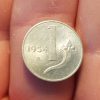 1 Lira 1954 , Italy,