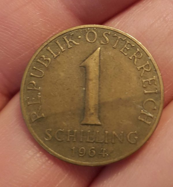 1 Schilling 1964 , Austria,