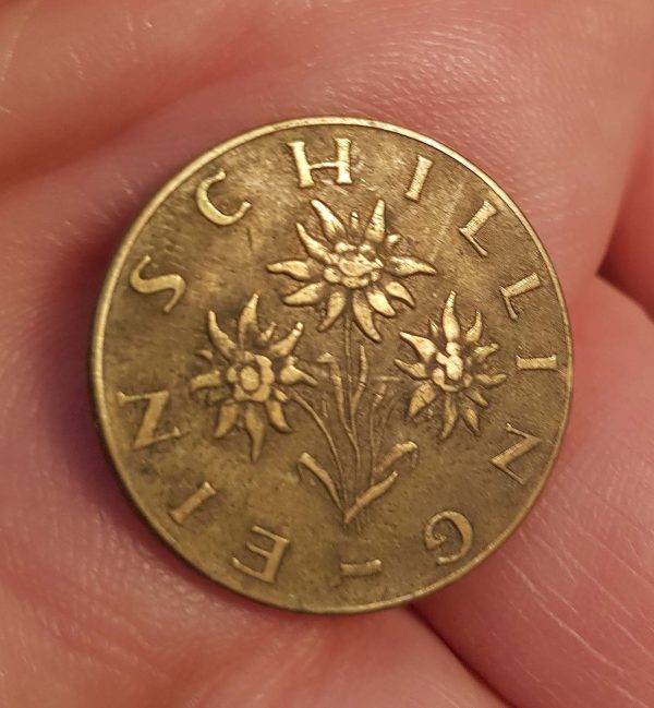 1 Schilling 1964 , Austria, - Image 2