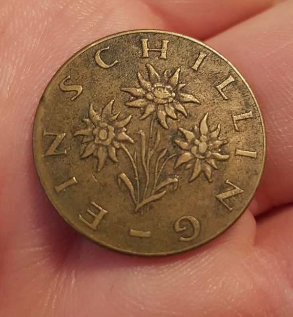 1 Schilling 1961 , Austria, - Image 2