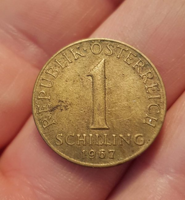 1 Schilling 1967 , Austria,