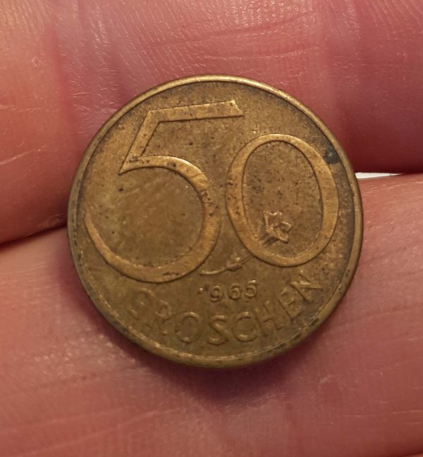 50 Groschen 1965 , Austria,