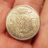 5 Francs 1962 , Belgium,