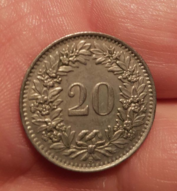 20 Rappen 1943 , Switzerland,