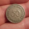 50 Pfennig 1949 J, Germany, Bank Deutscher Länder