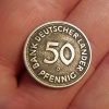 50 Pfennig 1949 D, Germany, Bank Deutscher Länder