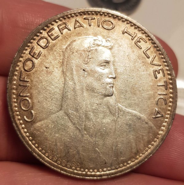 5 Franken 1923 B, Switzerland, - Image 2