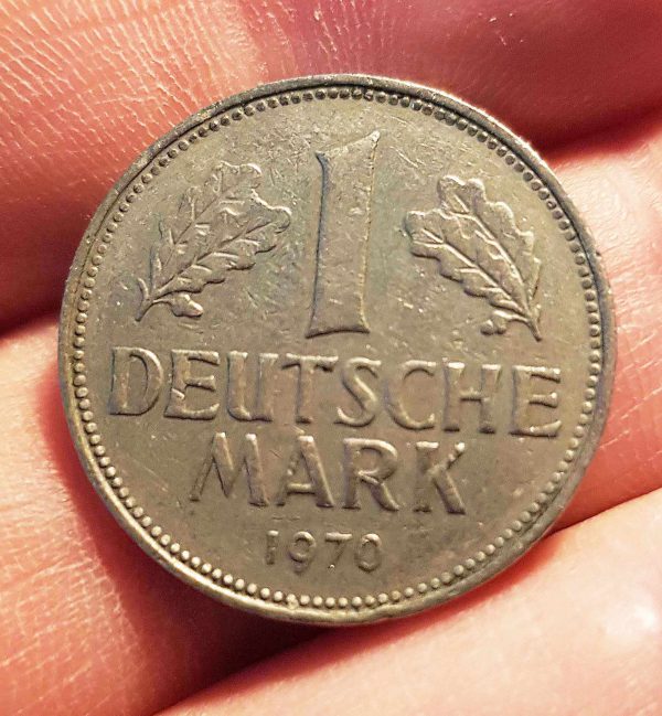 1 Mark 1970 G, Germany, Federal Republic (West Germany)