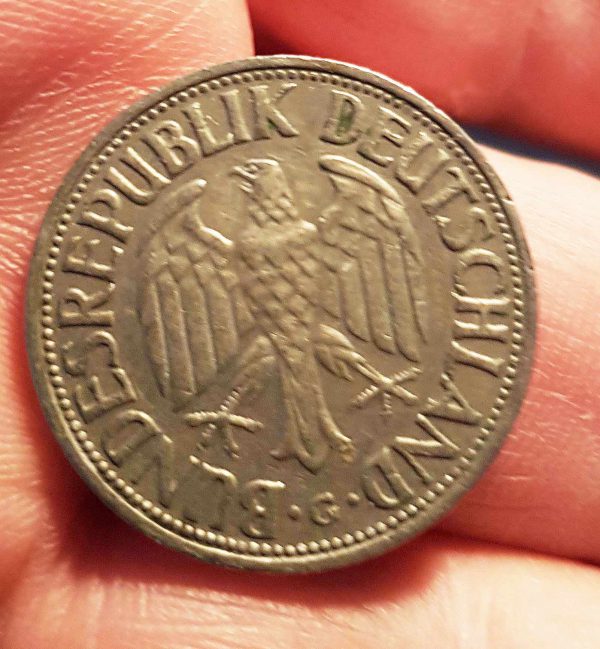1 Mark 1970 G, Germany, Federal Republic (West Germany) - Image 2