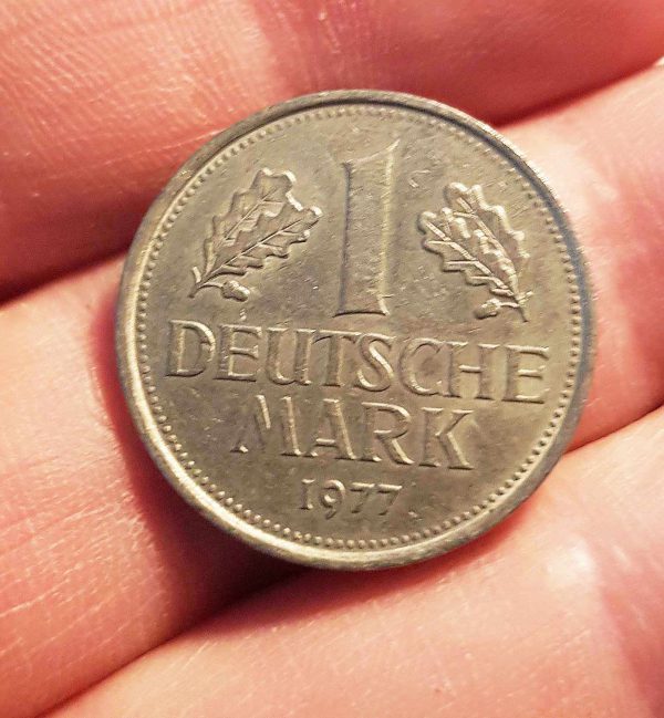 1 Mark 1977 G, Germany, Federal Republic (West Germany)