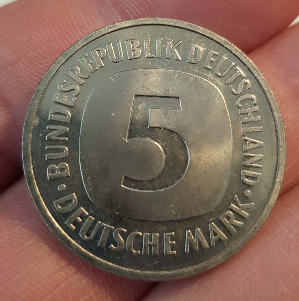 5 Mark 1986 D, Germany, Federal Republic (West Germany)