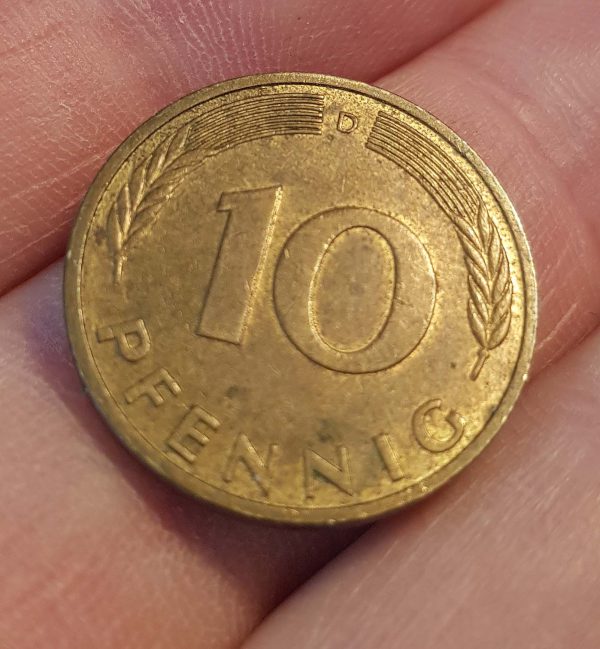 10 Pfennig 1982 D, Germany, Federal Republic (West Germany)