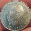 2 Mark 1986 D, Germany, Konrad Adenauer, Federal Republic (West Germany)