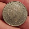 2 Mark 1970 D, Germany, Theodor Heuss, Federal Republic (West Germany)