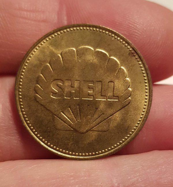 Armstrong & Scott   1969 , USA, Shell Token - Man In Flight - Image 2