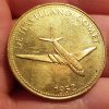 Yuri Gagarin - Vostok 1   1969 , USA, Shell Token - Man In Flight