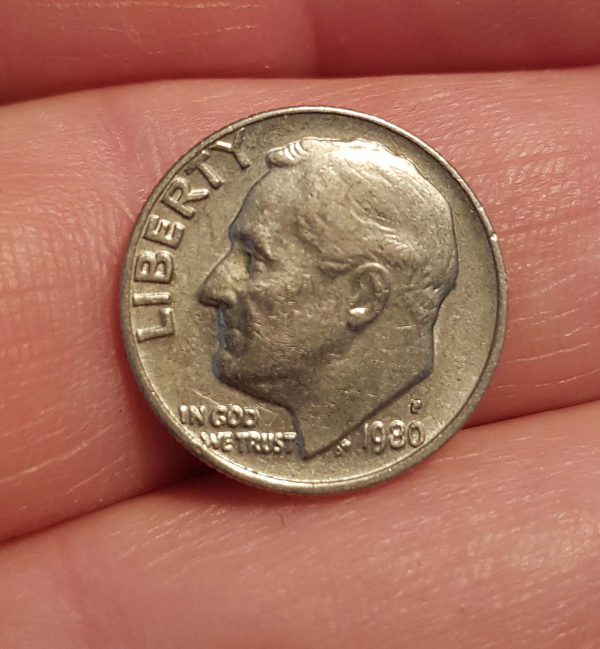1 Dime 1980 P, USA,