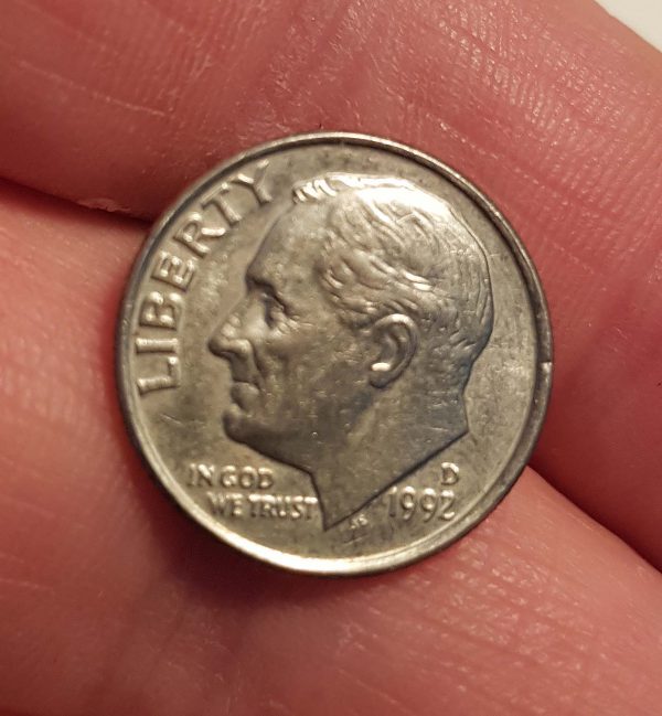 1 Dime 1992 D, USA,