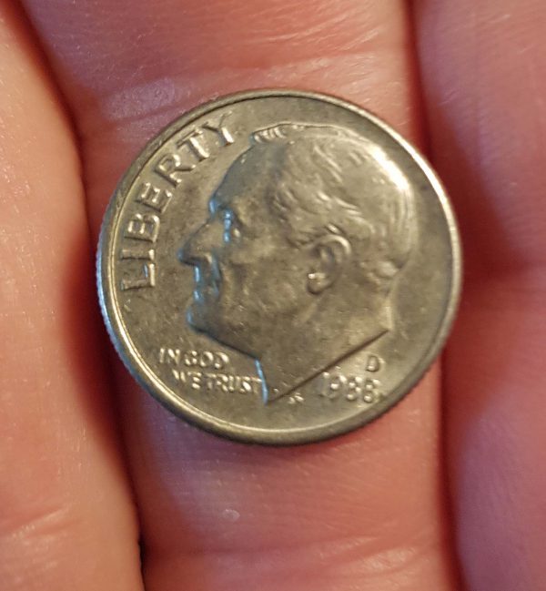 1 Dime 1988 D, USA,