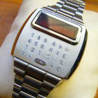 Pulsar 901 Calculator LED Watch