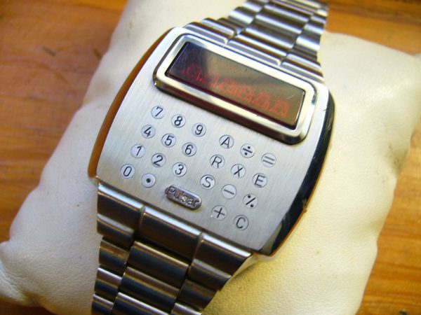 Pulsar 901 Calculator LED Watch