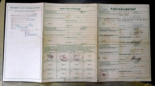 BMW E3 2800, 1971 Original Classic Car Documents for Sale! - Image 3