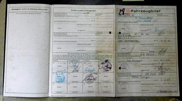 BMW E3 2800, 1973 Original Classic Car Documents for Sale! - Image 2