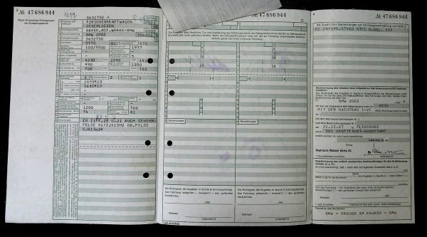 BMW 02 2002, 1972 Original Classic Car Documents for Sale! - Image 3