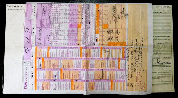 BMW 02 1602, 1973 Original Classic Car Documents for Sale! - Image 4