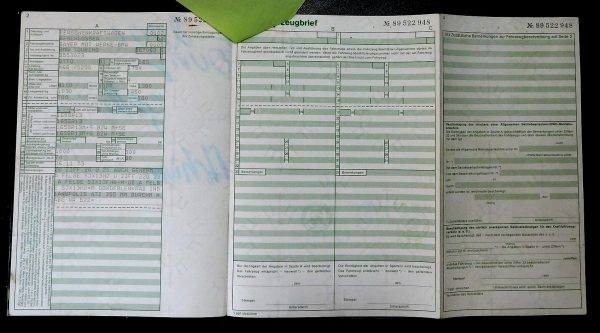 BMW 02 1802 Touring, 1973 Original Classic Car Documents for Sale! - Image 2
