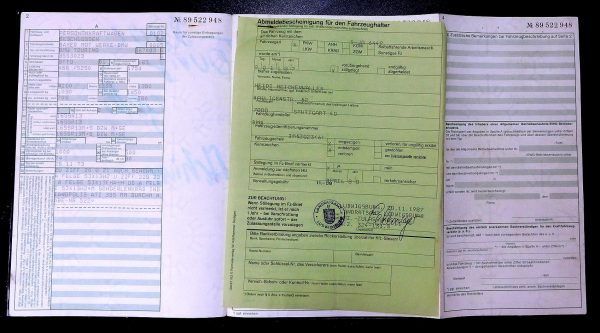 BMW 02 1802 Touring, 1973 Original Classic Car Documents for Sale! - Image 3