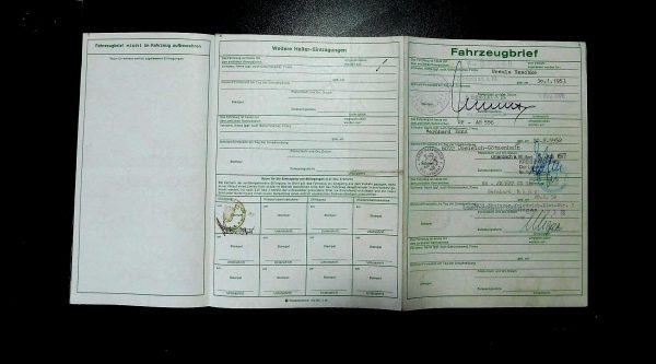 BMW 02 1502, 1976 Original Classic Car Documents for Sale! - Image 2