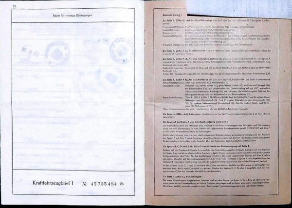 BMW 02 1602, 1972 Original Classic Car Documents for Sale! - Image 8