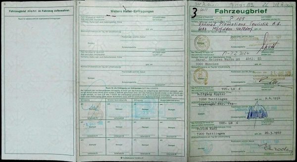 BMW E21 318, 1977 Original Classic Car Documents for Sale! - Image 4
