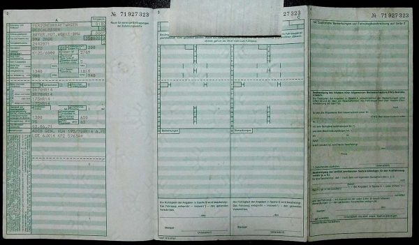 BMW E3 2800, 1971 Original Classic Car Documents for Sale! - Image 3