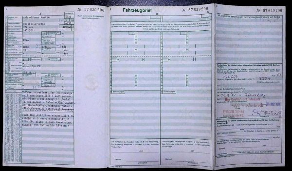 N/A  Trailer, 1976 Original Classic Car Documents for Sale! - Image 3