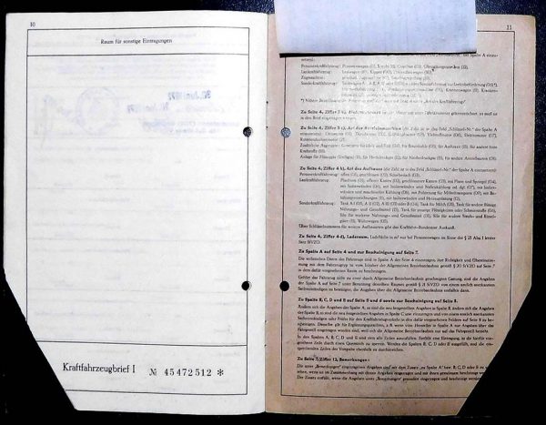 Renault  Paris, 1972 Original Classic Car Documents for Sale! - Image 5