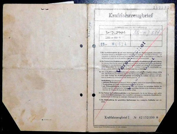 BMW 02 2002, 1971 Original Classic Car Documents for Sale! - Image 2