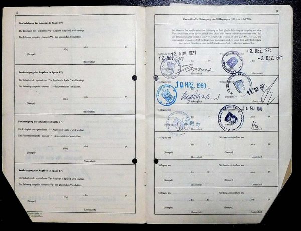 BMW 02 2002, 1971 Original Classic Car Documents for Sale! - Image 5