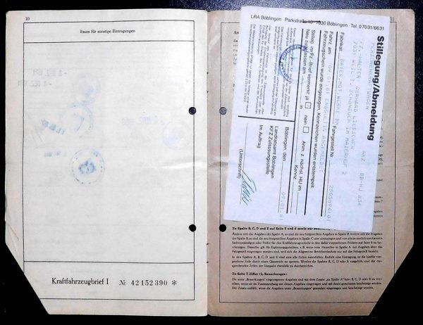 BMW 02 2002, 1971 Original Classic Car Documents for Sale! - Image 6