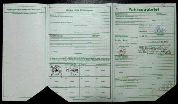 BMW E36 318tds, 1995 Original Classic Car Documents for Sale! - Image 2